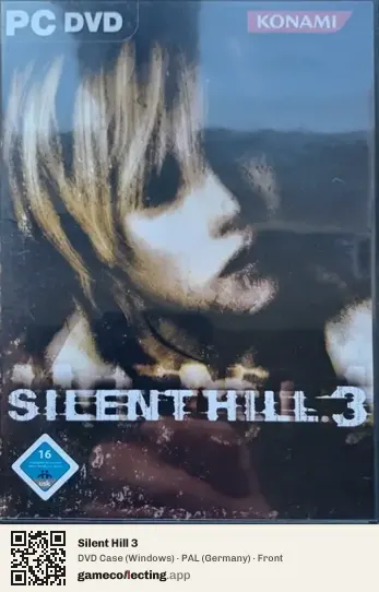 Silent Hill 3 Computer, Germany box front