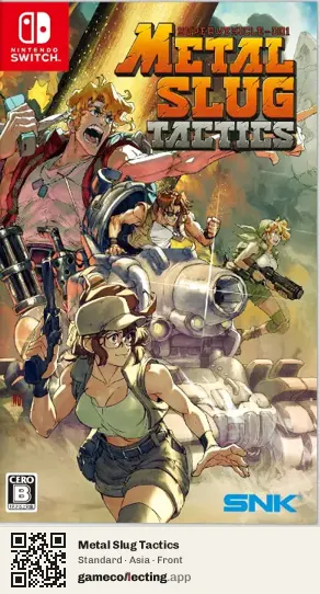 Metal Slug Tactics Nintendo Switch, Asia box front