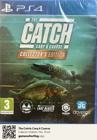 The Catch: Carp & Coarse PlayStation 4, PAL box front