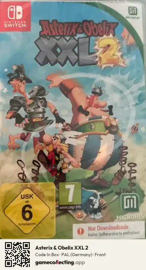 Asterix & Obelix XXL 2 Nintendo Switch, Germany box front
