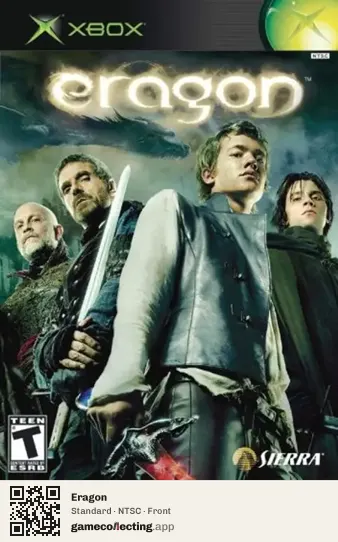 Eragon Xbox, NTSC box front