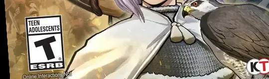 Arslan: The Warriors of Legend, the ESRB box on its front