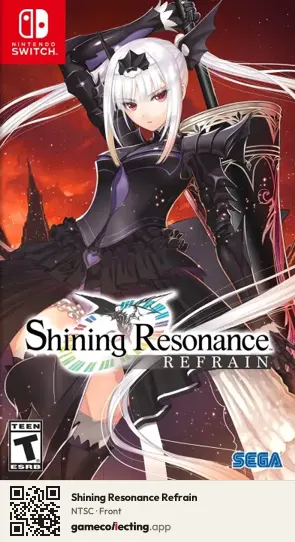 Shining Resonance Refrain Nintendo Switch, NTSC box front