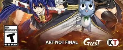 Fairy Tail, the ESRB box on its front