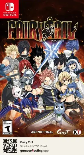 Fairy Tail Nintendo Switch, NTSC box front