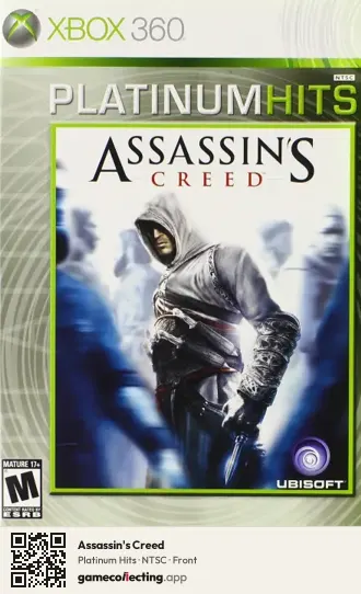 Assassin's Creed Xbox 360, NTSC box front