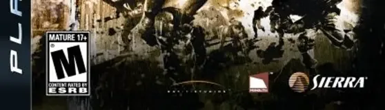 F.E.A.R.: First Encounter Assault Recon, the ESRB box on its front