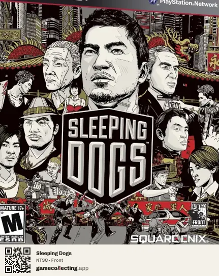 Sleeping Dogs PlayStation 3, NTSC box front
