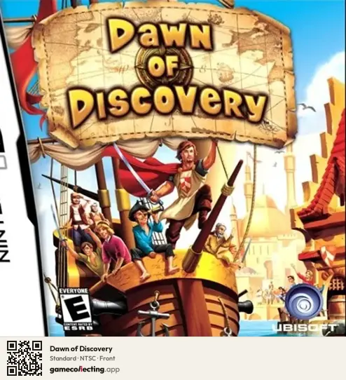 Dawn of Discovery Nintendo DS, NTSC box front