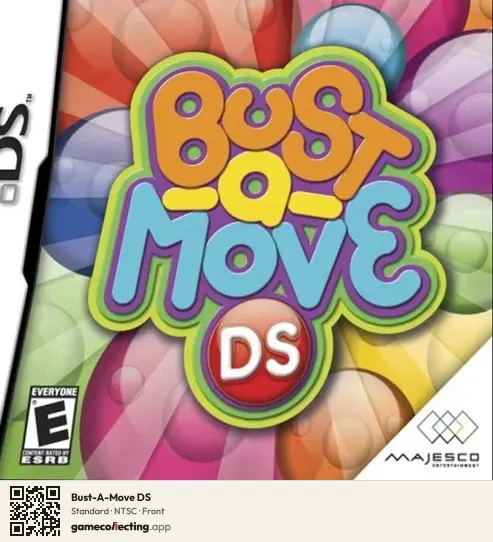 Bust-A-Move DS Nintendo DS, NTSC box front