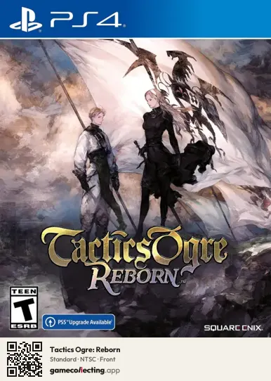Tactics Ogre: Reborn PlayStation 4, NTSC box front