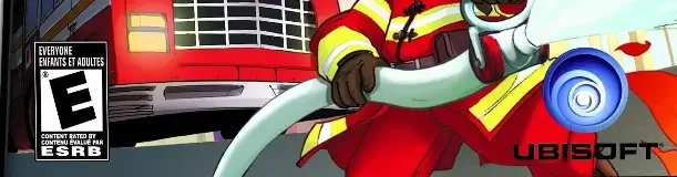 Jake Power: Fireman, the ESRB box on its front