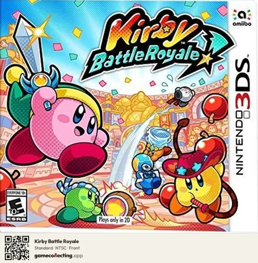 Kirby Battle Royale Nintendo 3DS, NTSC box front
