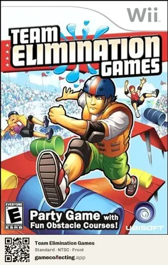 Team Elimination Games Nintendo Wii, NTSC box front