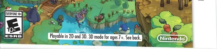 Fantasy Life, the ESRB box on its front