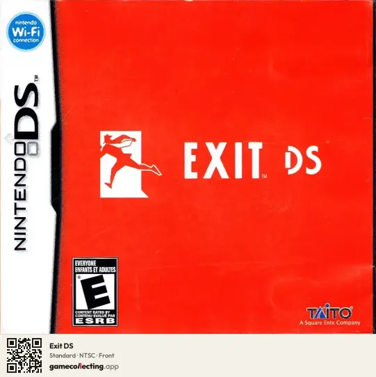 Exit DS Nintendo DS, NTSC box front