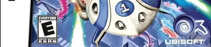 Galaxy Racers, the ESRB box on its front