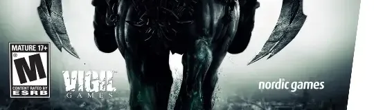 Darksiders II, the ESRB box on its front