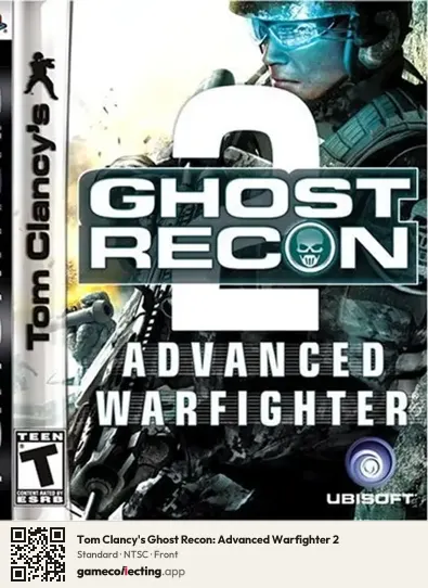Tom Clancy's Ghost Recon: Advanced Warfighter 2 PlayStation 3, NTSC box front