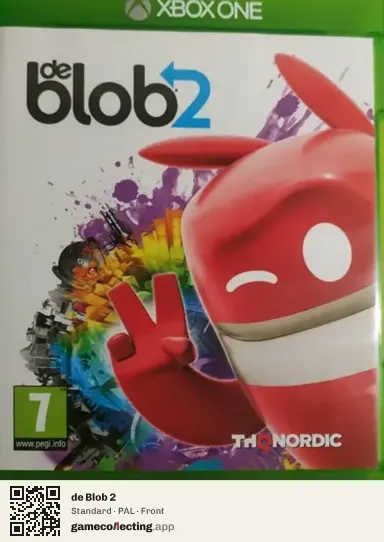 de Blob 2 Xbox One, PAL box front
