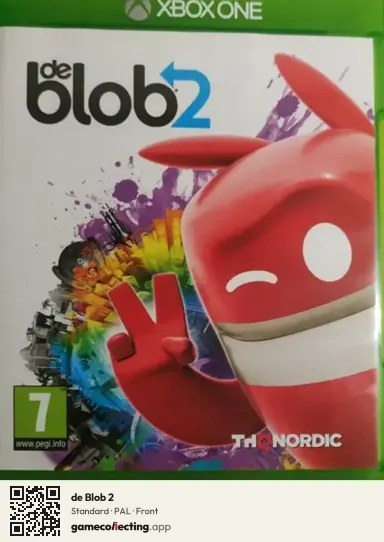 de Blob 2 Xbox One, PAL box front
