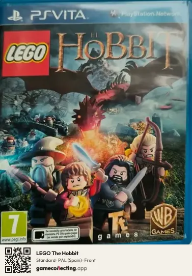 LEGO The Hobbit PlayStation Vita, Spain box front