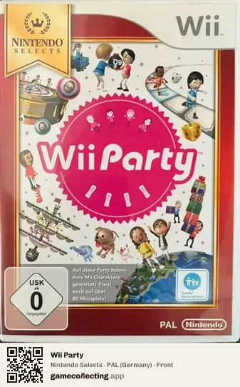 Wii Party Nintendo Wii, Germany box front