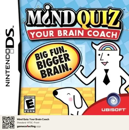 Mind Quiz: Your Brain Coach Nintendo DS, NTSC box front