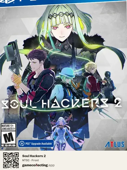 Soul Hackers 2 PlayStation 4, NTSC box front
