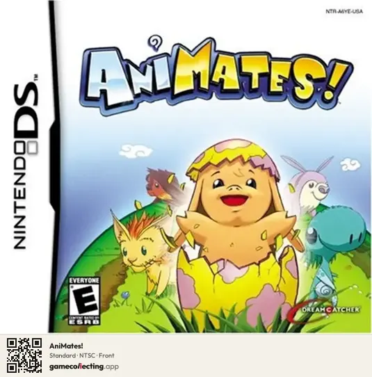 AniMates! Nintendo DS, NTSC box front