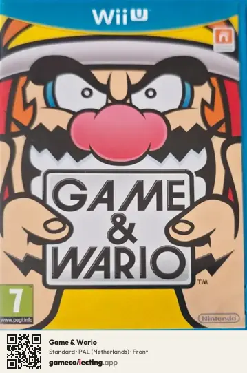 Game & Wario Nintendo Wii U, Netherlands box front