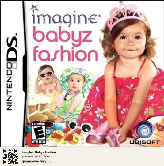 Imagine: Babyz Fashion Nintendo DS, NTSC box front