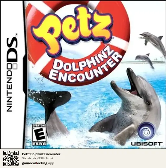 Petz: Dolphinz Encounter Nintendo DS, NTSC box front