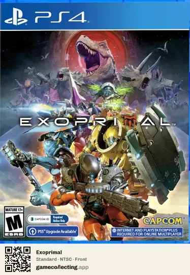 Exoprimal PlayStation 4, NTSC box front