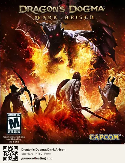 Dragon's Dogma: Dark Arisen Xbox 360, NTSC box front