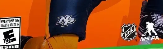 NHL 19, the ESRB box on its front