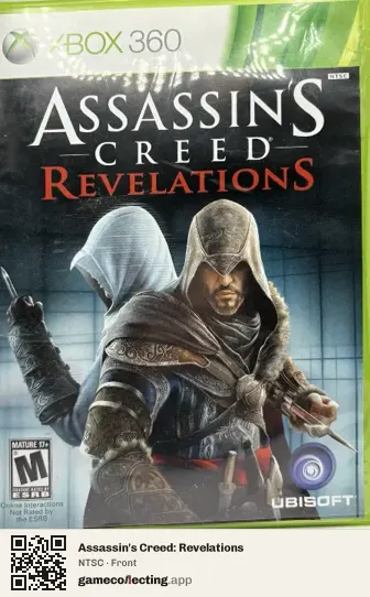 Assassin's Creed: Revelations Xbox 360, NTSC box front