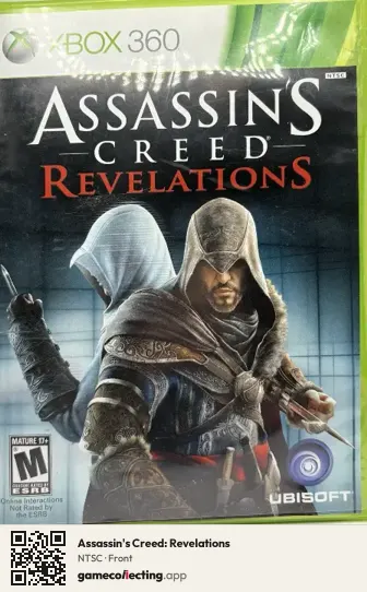 Assassin's Creed: Revelations Xbox 360, NTSC box front