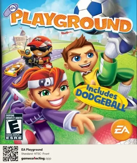 EA Playground Nintendo DS, NTSC box front