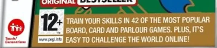 Clubhouse Games, the ESRB box on its front