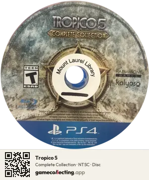 Tropico 5 PlayStation 4, NTSC disc