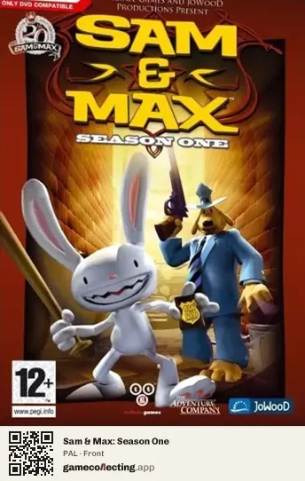 Sam & Max: Season One Computer, PAL box front