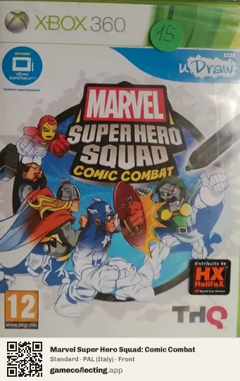 Marvel Super Hero Squad: Comic Combat Xbox 360, Italy box front