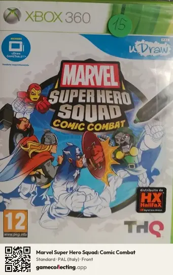 Marvel Super Hero Squad: Comic Combat Xbox 360, Italy box front