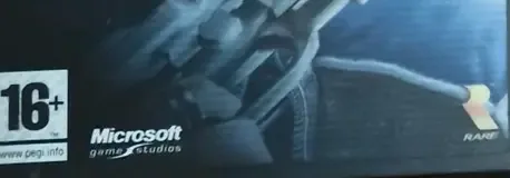 Perfect Dark Zero, the PEGI square on its front