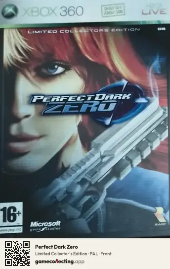 Perfect Dark Zero Xbox 360, PAL box front