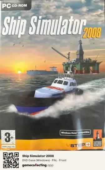 Ship Simulator 2008 Computer, PAL box front