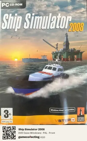 Ship Simulator 2008 Computer, PAL box front