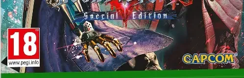 Devil May Cry 5, the PEGI square on its front