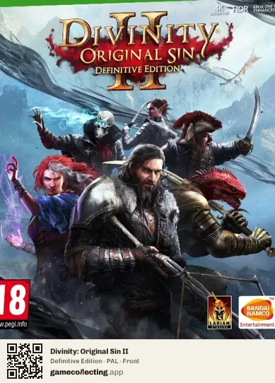Divinity: Original Sin II Xbox One, PAL box front